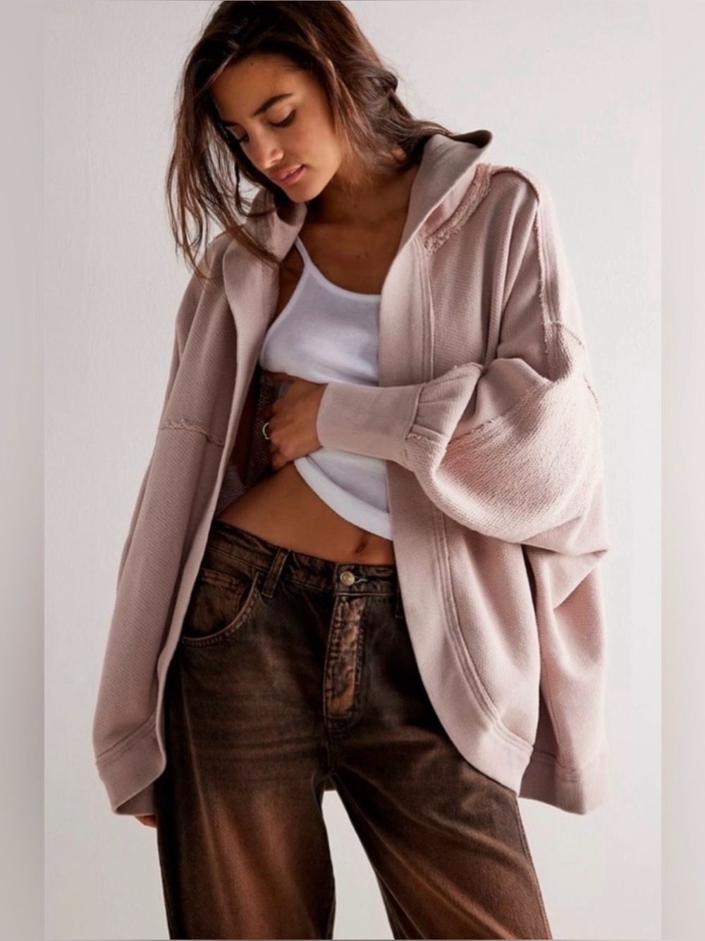 Free People We the Free Yours Forever Cardigan in winter bloom size XL NWOT!